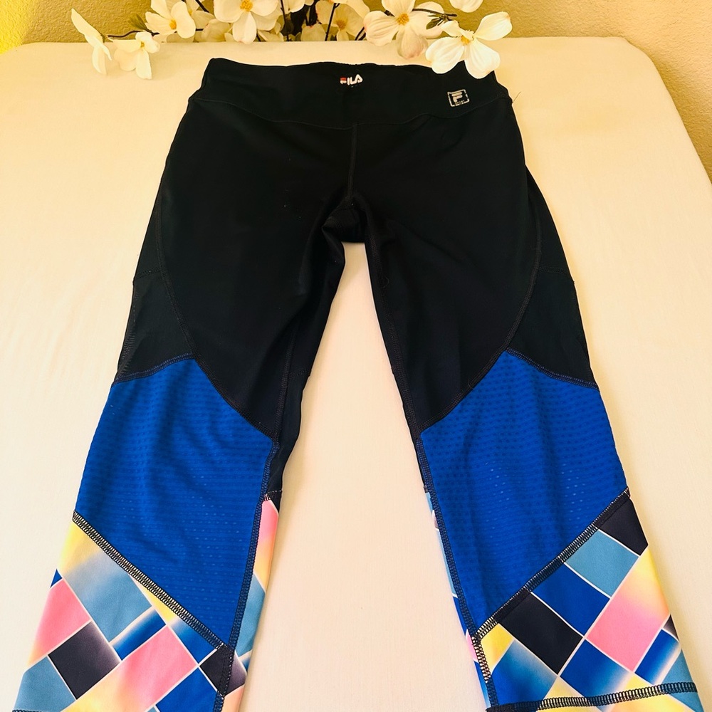 Colorful Geometric Workout Leggings